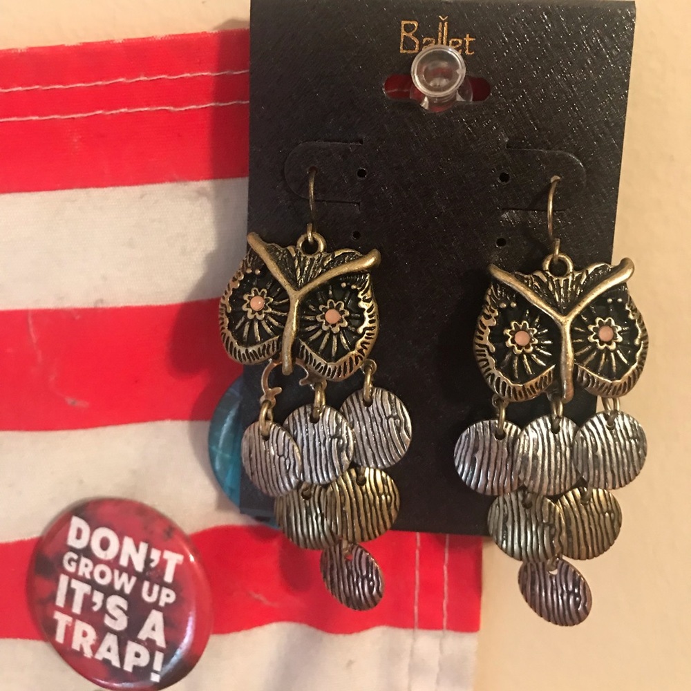 Owl earrings